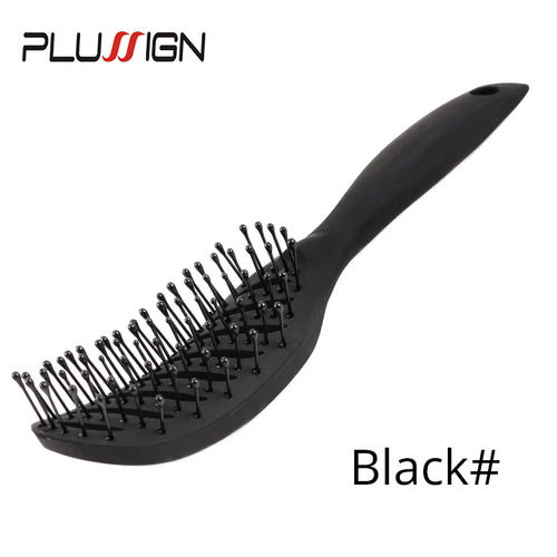 Styling Curly Hair Brush Salon Massager Comb Brush Detangling Drying