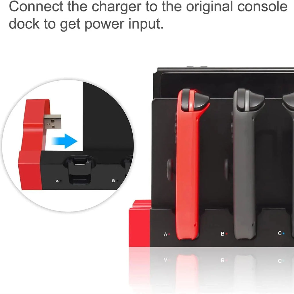 IPEGA PG-9186 Joycon Charging Dock Station for Switch&OLED - Charges