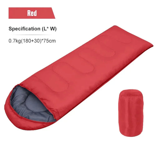 PACOONE Camping Sleeping Bag Lightweight 4 Season Warm Envelope