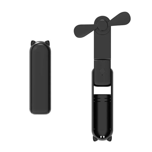 Portable Folding Electric Fan 3-in-1 Mini Handheld Cooling Fan