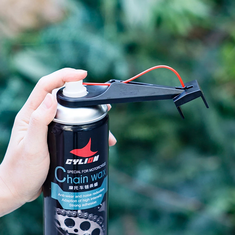 Motorcycle Chain Oiler Spray Gear Mess-Free Chain Wax Chain Cleaner