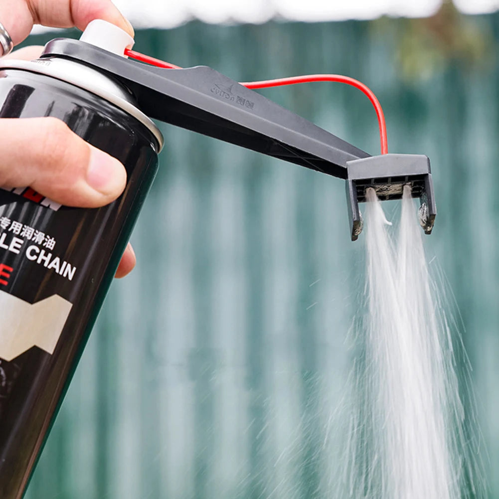 Motorcycle Chain Oiler Spray Gear Mess-Free Chain Wax Chain Cleaner