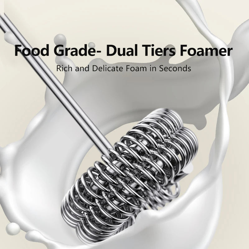 MINl Mik Frother USB Rechargeable 3 Speeds Foam Maker Coffee Whisk