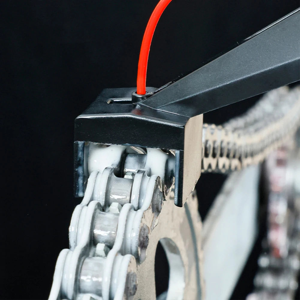 Motorcycle Chain Oiler Spray Gear Mess-Free Chain Wax Chain Cleaner