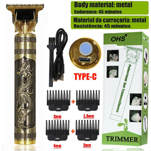 Tondeuse Dragon Vintage T9 Cordless Professional Hair Clippers