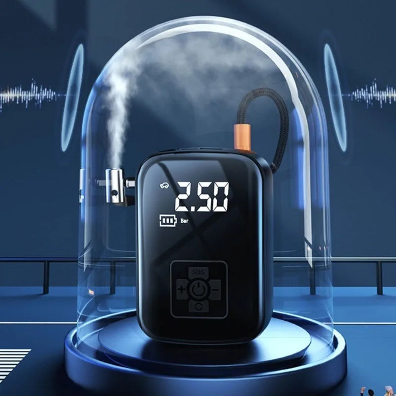 150PSI Wired/Wireless Car Air Compressor Electric Tire Inflator Pump