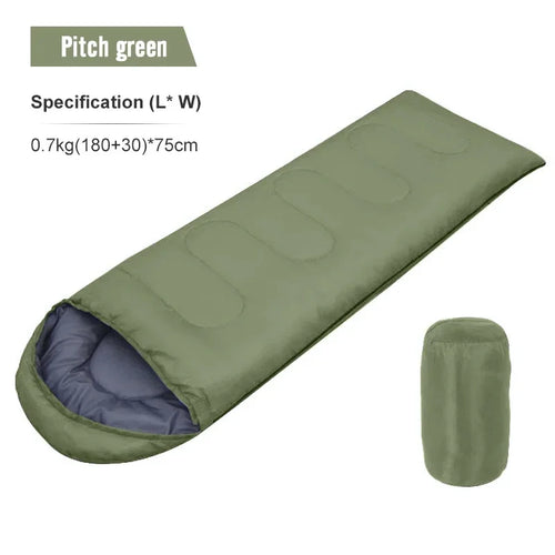 PACOONE Camping Sleeping Bag Lightweight 4 Season Warm Envelope